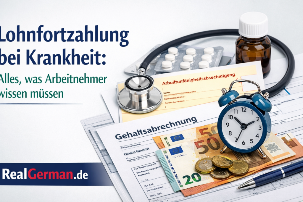 lohnfortzahlung bei krankheit