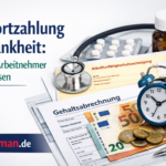 lohnfortzahlung bei krankheit